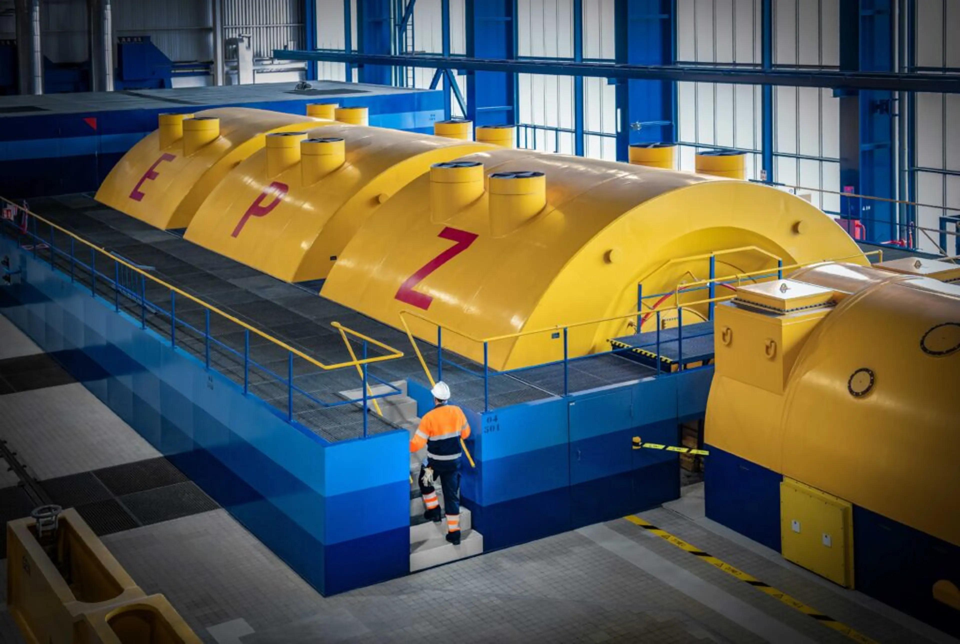 Repair of current transformer at EPZ Nuclear Power Plant Borssele